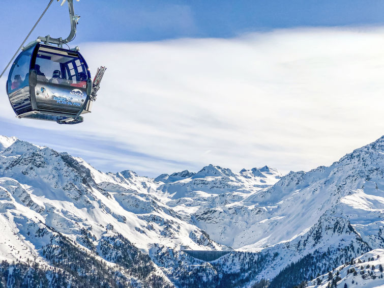 Foto van omgeving van Appartement Nendazin de winter