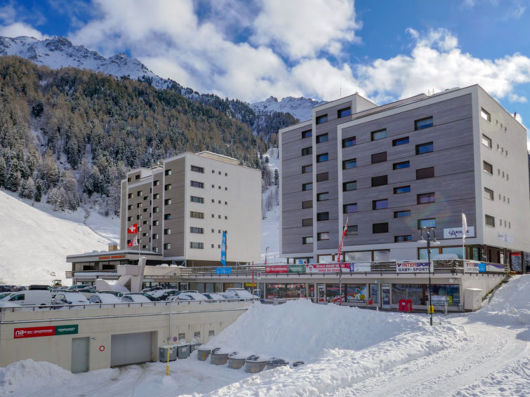 Foto van exterieur van Appartement Siviez-Nendazin de winter