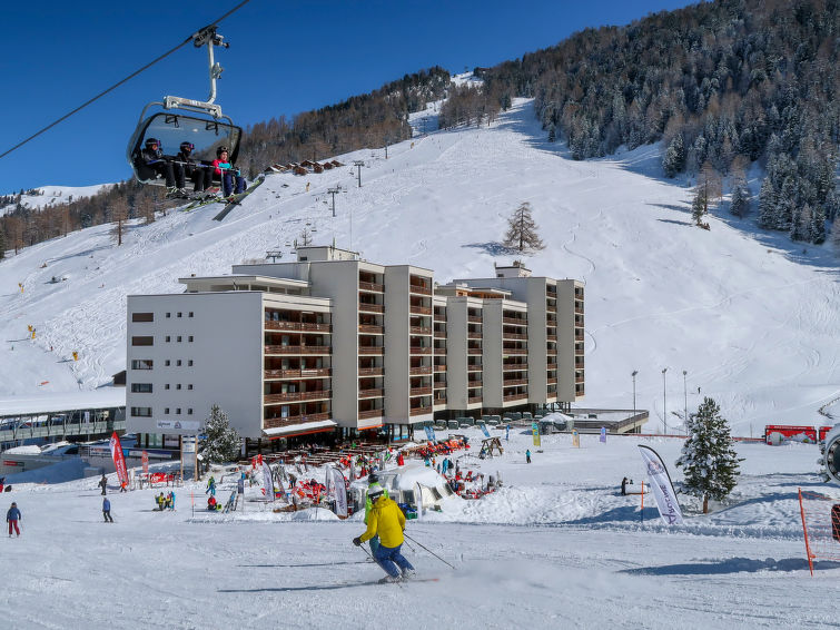 Foto van exterieur van Appartement Siviez-Nendazin de winter