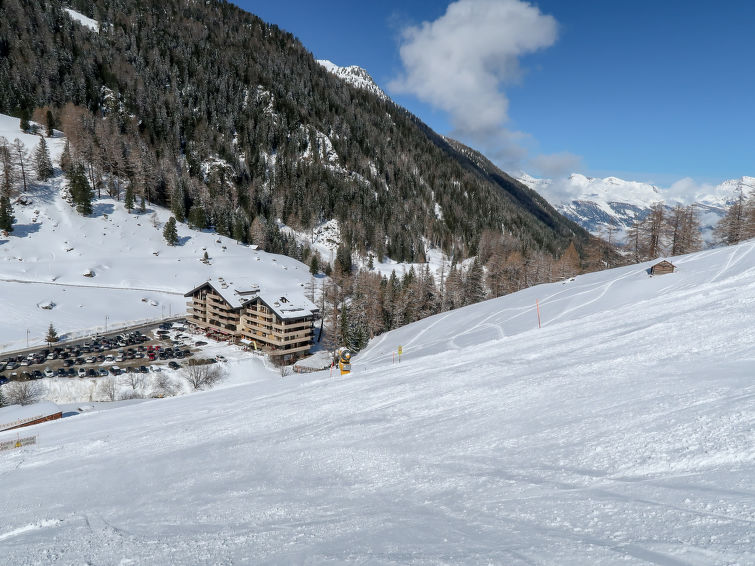Foto van exterieur van Appartement Siviez-Nendazin de winter