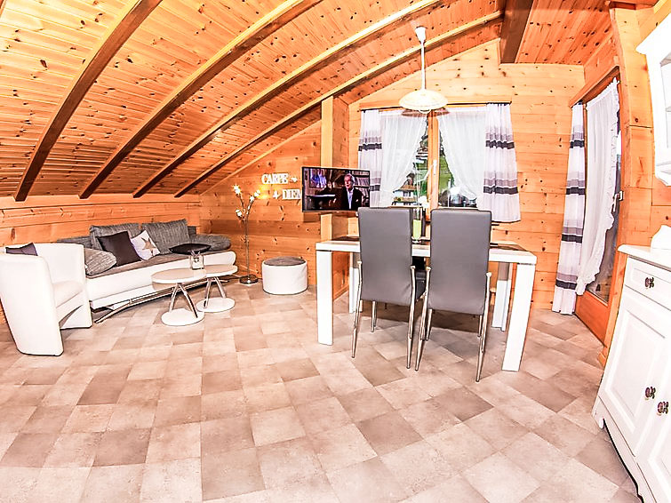 Foto van wonen van Appartement Grächen Foto van wonen van Appartement Grächen