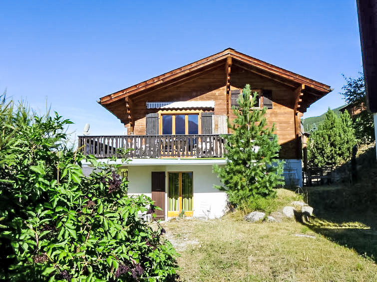 Foto van exterieur van Vakantiehuis Grächen Foto van exterieur van Vakantiehuis Grächen