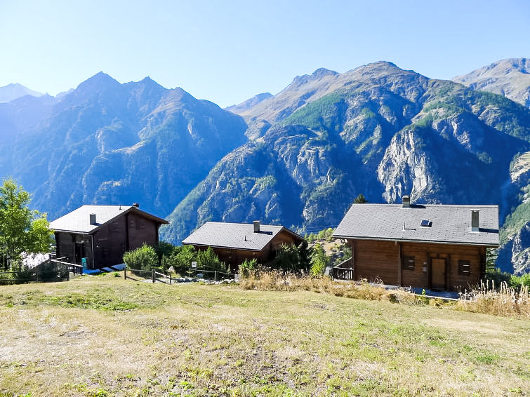 Foto van exterieur van Vakantiehuis Grächen Foto van exterieur van Vakantiehuis Grächen