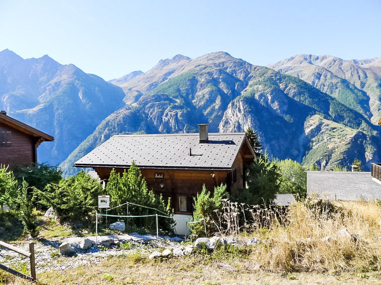 Foto van exterieur van Vakantiehuis Grächen Foto van exterieur van Vakantiehuis Grächen