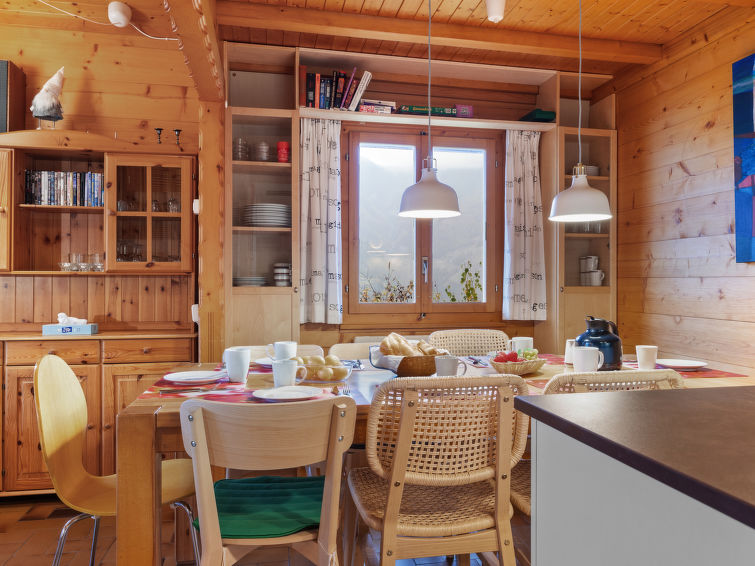 Foto van wonen van Vakantiehuis Grächen Foto van wonen van Vakantiehuis Grächen