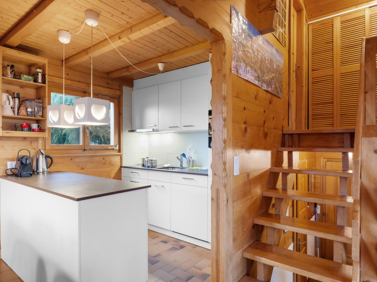 Foto van wonen van Vakantiehuis Grächen Foto van wonen van Vakantiehuis Grächen