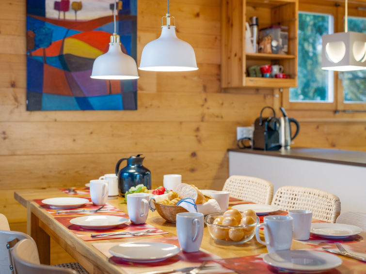 Foto van wonen van Vakantiehuis Grächen Foto van wonen van Vakantiehuis Grächen