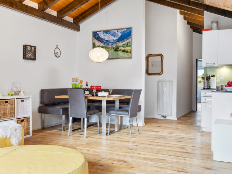 Foto van wonen van Appartement Grächen Foto van wonen van Appartement Grächen