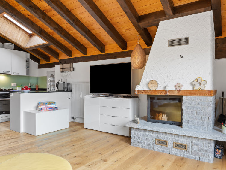 Foto van wonen van Appartement Grächen Foto van wonen van Appartement Grächen