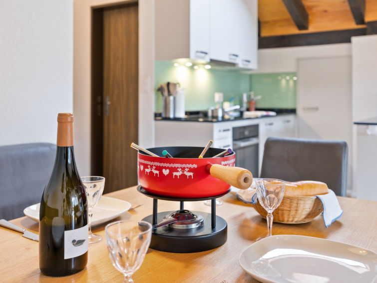 Foto van wonen van Appartement Grächen Foto van wonen van Appartement Grächen
