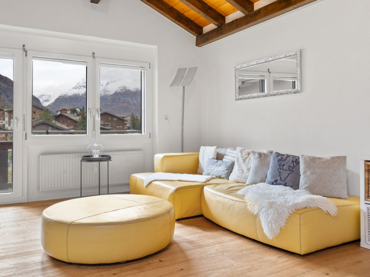 Foto van wonen van Appartement Grächen Foto van wonen van Appartement Grächen
