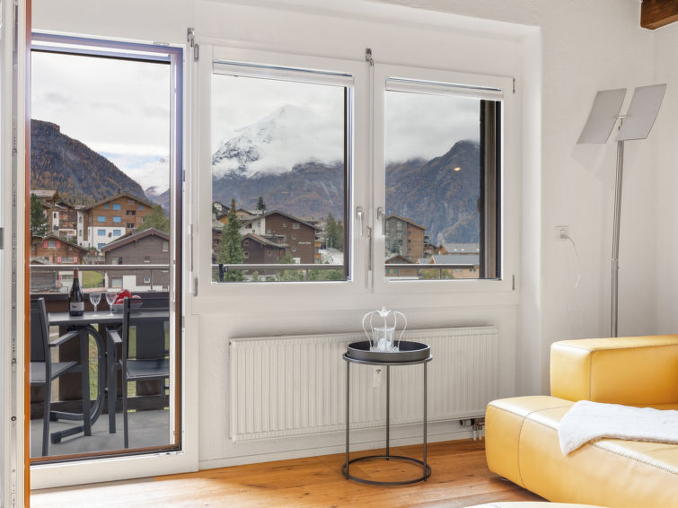 Foto van wonen van Appartement Grächen Foto van wonen van Appartement Grächen