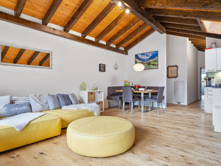 Foto van wonen van Appartement Grächen Foto van wonen van Appartement Grächen