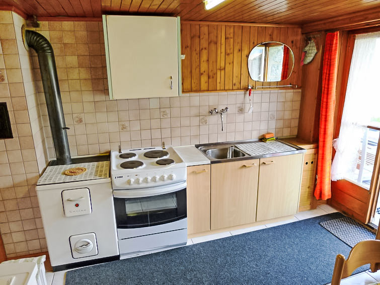 Foto van wonen van Appartement Grächen Foto van wonen van Appartement Grächen