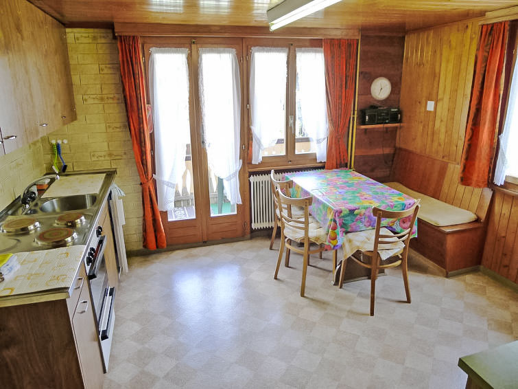 Foto van wonen van Appartement Grächen Foto van wonen van Appartement Grächen