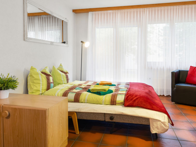 Foto van wonen van Appartement Grächen Foto van wonen van Appartement Grächen