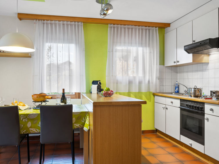 Foto van wonen van Appartement Grächen Foto van wonen van Appartement Grächen