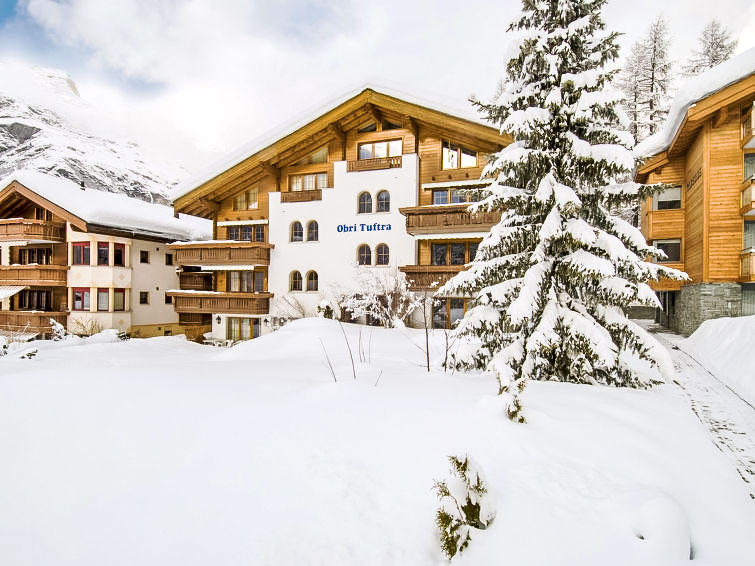 Foto van exterieur van Appartement Zermattin de winter