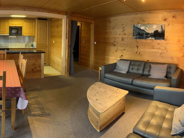 Foto van wonen van Appartement Grächen Foto van wonen van Appartement Grächen