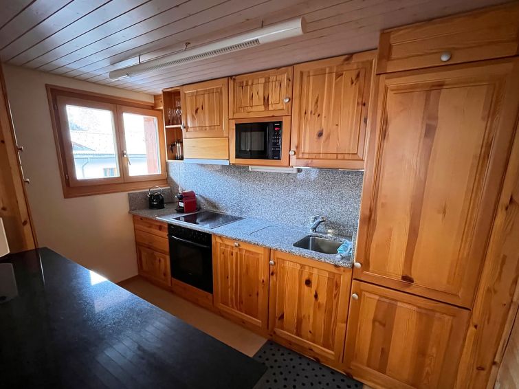 Foto van wonen van Appartement Grächen Foto van wonen van Appartement Grächen