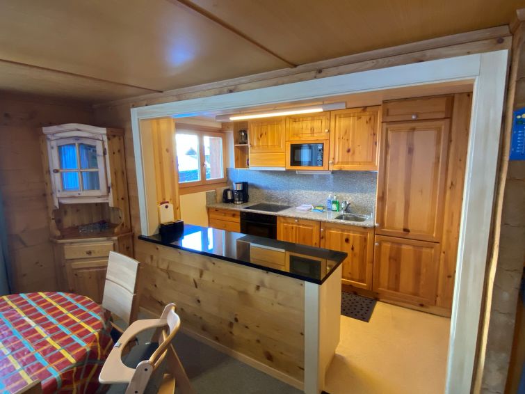 Foto van wonen van Appartement Grächen Foto van wonen van Appartement Grächen