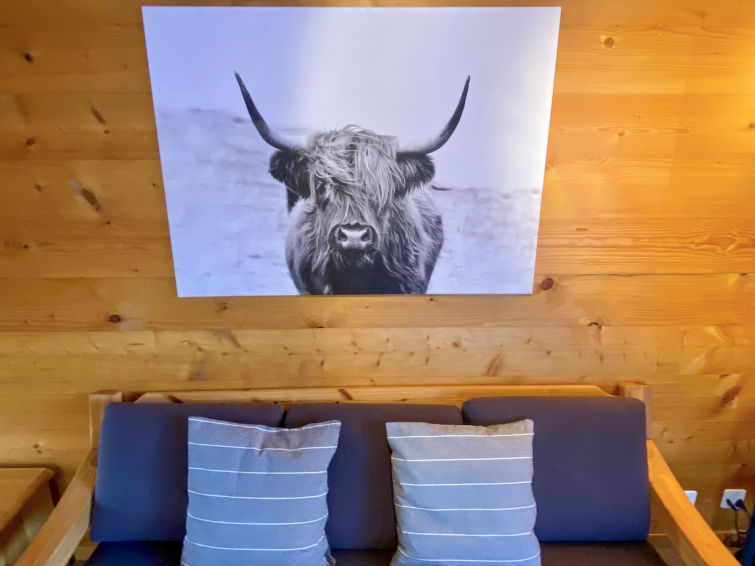 Foto van wonen van Appartement Grächen Foto van wonen van Appartement Grächen