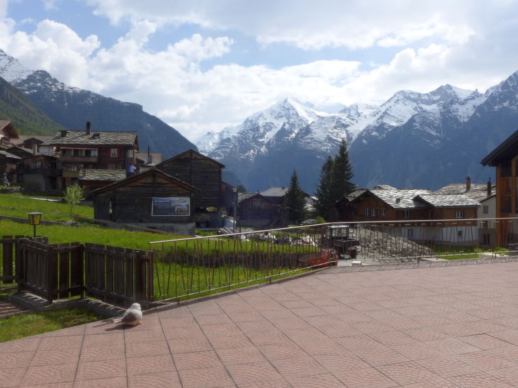 Foto van exterieur van Vakantiehuis Grächen Foto van exterieur van Vakantiehuis Grächen