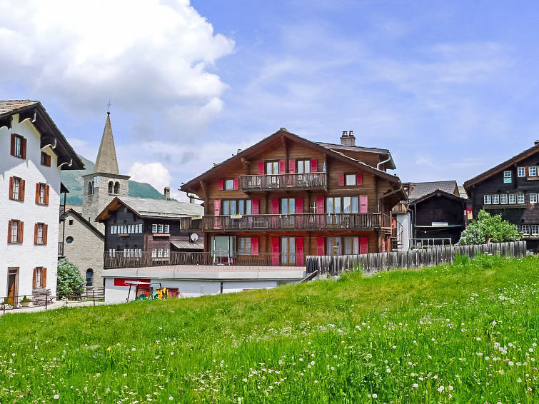 Foto van exterieur van Vakantiehuis Grächen Foto van exterieur van Vakantiehuis Grächen