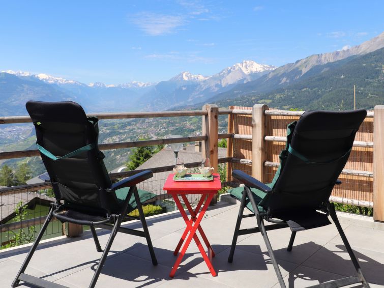 Foto van exterieur van Vakantiehuis Crans-Montana Foto van exterieur van Vakantiehuis Crans-Montana