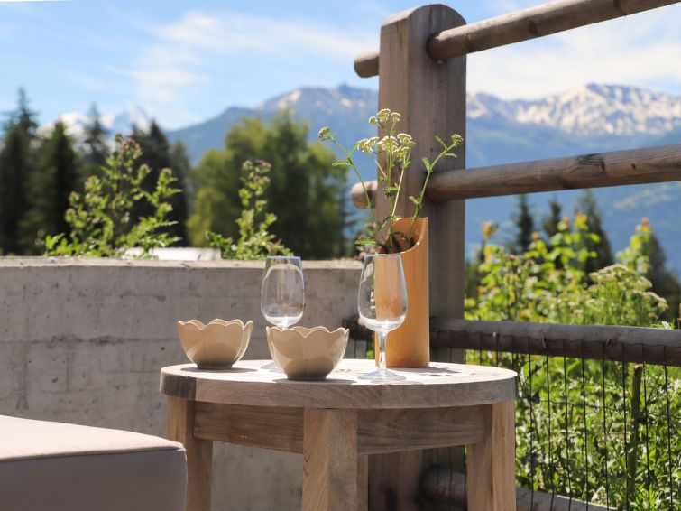 Foto van exterieur van Vakantiehuis Crans-Montana Foto van exterieur van Vakantiehuis Crans-Montana