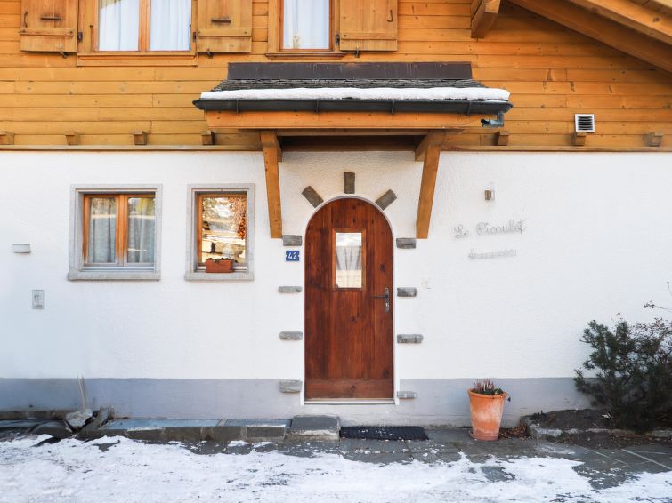 Foto van exterieur van Vakantiehuis Villarsin de winter