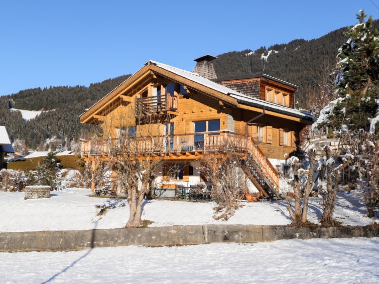Foto van exterieur van Vakantiehuis Villarsin de winter