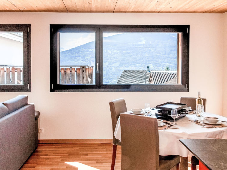 Foto van wonen van Vakantiehuis Savièse Foto van wonen van Vakantiehuis Savièse