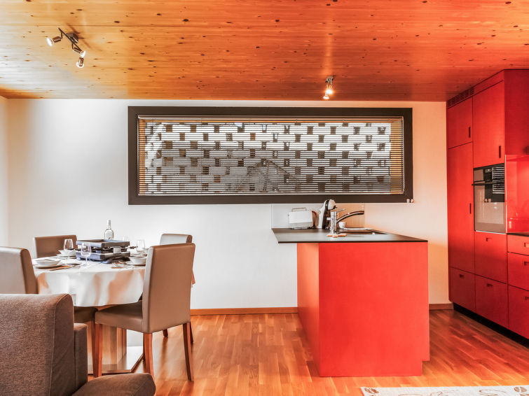 Foto van wonen van Vakantiehuis Savièse Foto van wonen van Vakantiehuis Savièse