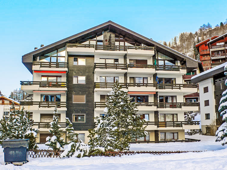Foto van exterieur van Appartement Zermattin de winter
