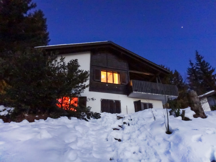 Foto van exterieur van Vakantiehuis Gommiswaldin de winter