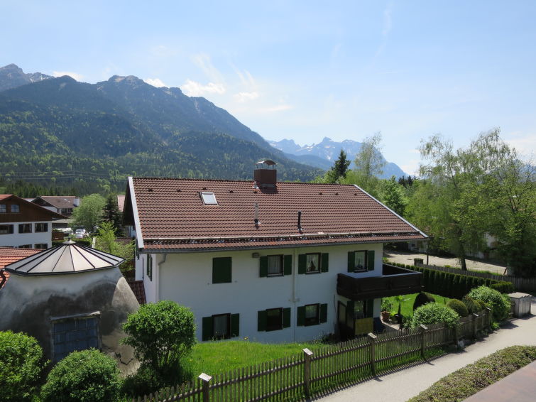 Foto van exterieur van Appartement Wallgauin de winter