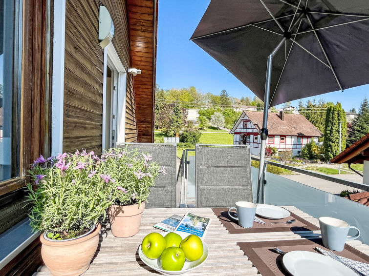 Foto van exterieur van Appartement Mengen