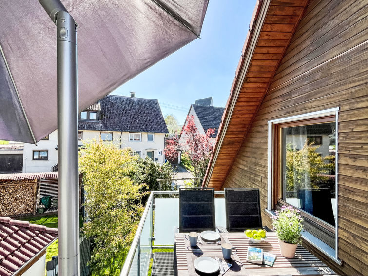 Foto van exterieur van Appartement Mengen