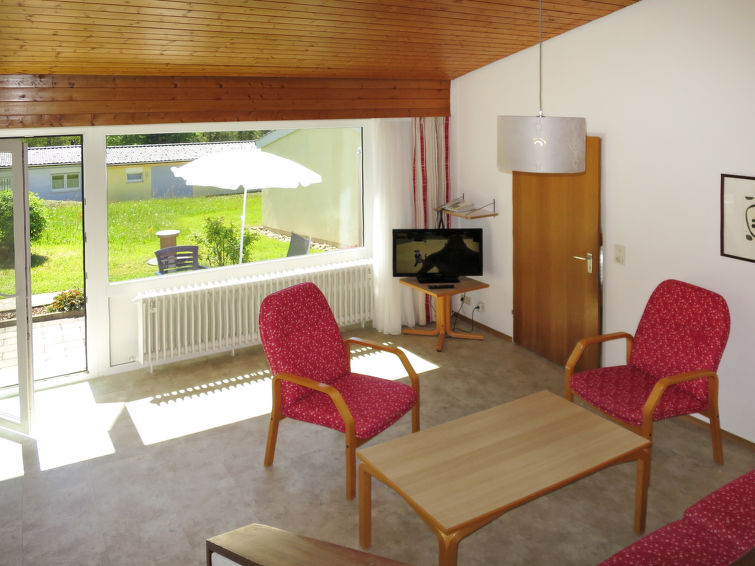 Foto van wonen van Vakantiehuis Maierhöfen Foto van wonen van Vakantiehuis Maierhöfen