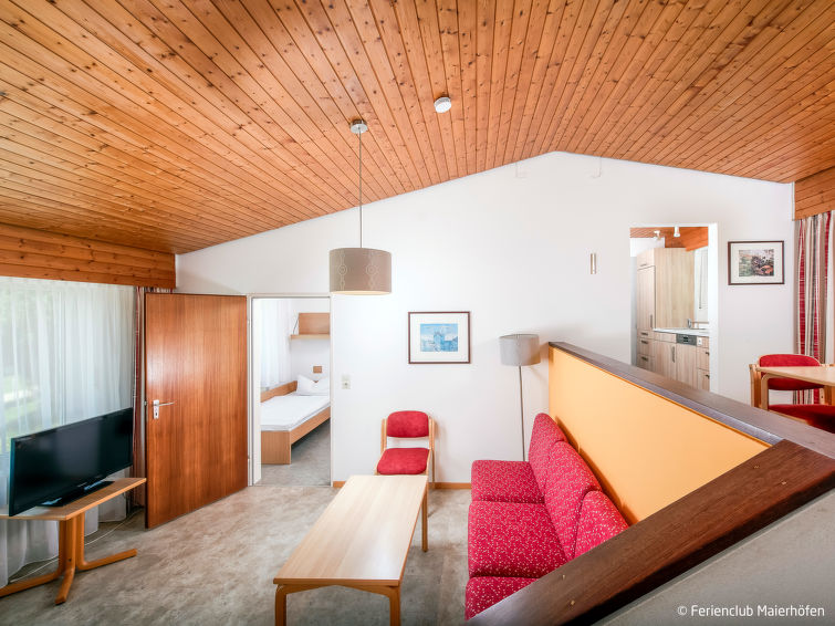 Foto van wonen van Vakantiehuis Maierhöfen Foto van wonen van Vakantiehuis Maierhöfen