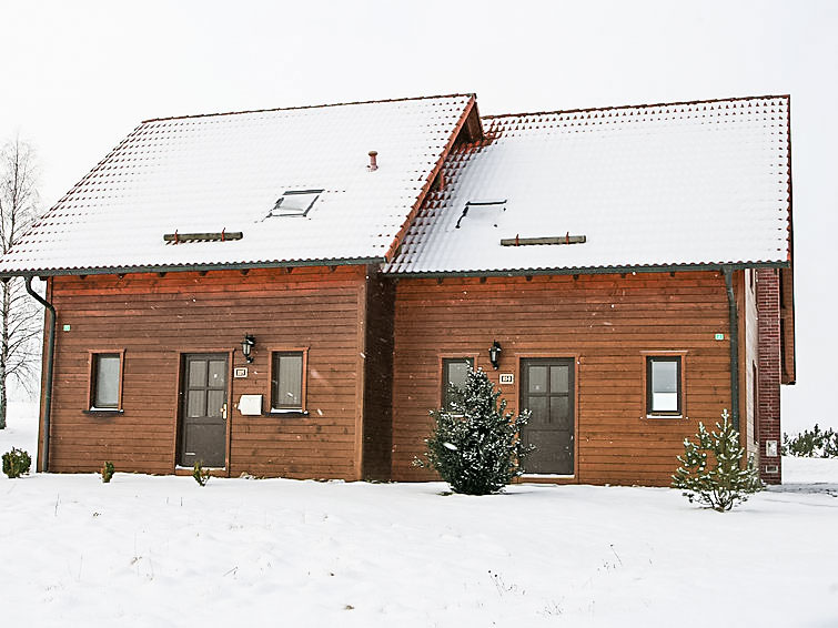 Foto van exterieur van Vakantiehuis Hasselfeldein de winter