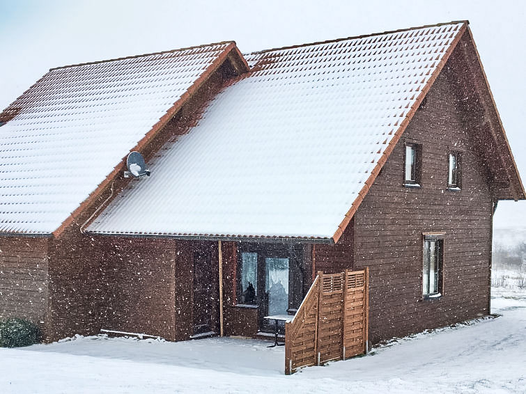 Foto van exterieur van Vakantiehuis Hasselfeldein de winter