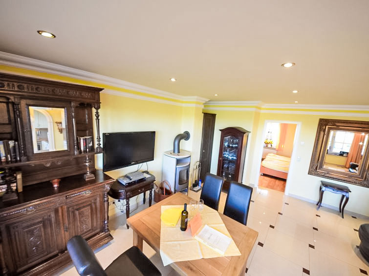 Foto van wonen van Appartement Groß Zicker Foto van wonen van Appartement Groß Zicker