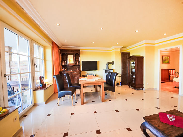Foto van wonen van Appartement Groß Zicker Foto van wonen van Appartement Groß Zicker