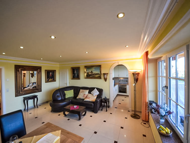 Foto van wonen van Appartement Groß Zicker Foto van wonen van Appartement Groß Zicker