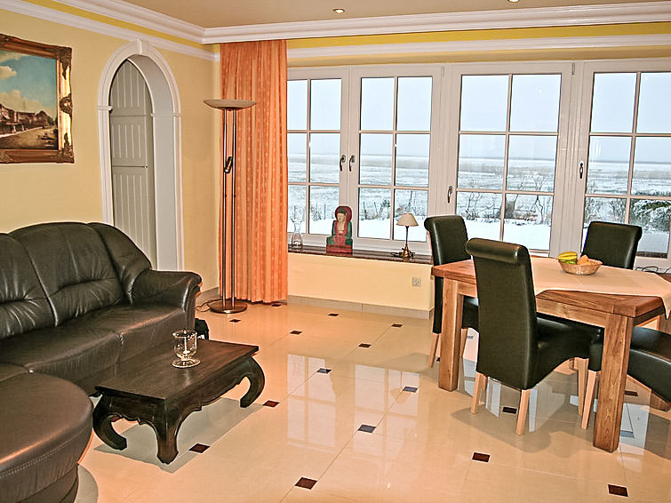 Foto van wonen van Appartement Groß Zicker Foto van wonen van Appartement Groß Zicker