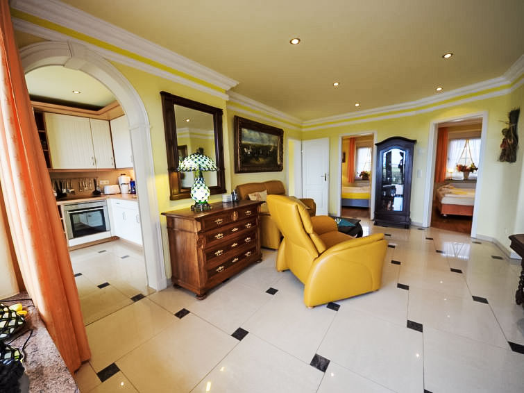 Foto van wonen van Appartement Groß Zicker Foto van wonen van Appartement Groß Zicker