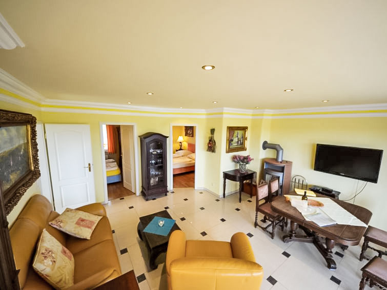 Foto van wonen van Appartement Groß Zicker Foto van wonen van Appartement Groß Zicker