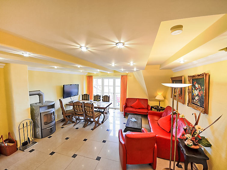 Foto van wonen van Appartement Groß Zicker Foto van wonen van Appartement Groß Zicker